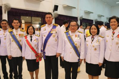 จังหวัดชลบุรีจัดงานสโมสรสันนิบาตเฉลิมพระเกียรติพระบาทสมเด็จพระเจ้าอยู่หัวเนื่องในโอกาสพระราชพิธีมหามงคลเฉลิมพระชนมพรรษา 6 รอบ 28 กรกฎาคม 2567 ... พารามิเตอร์รูปภาพ 1